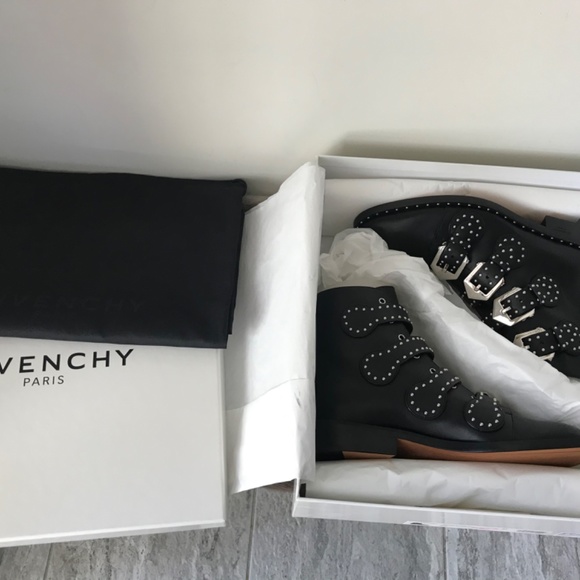 Givenchy Studded Ankle Boots - Picture 5 of 7